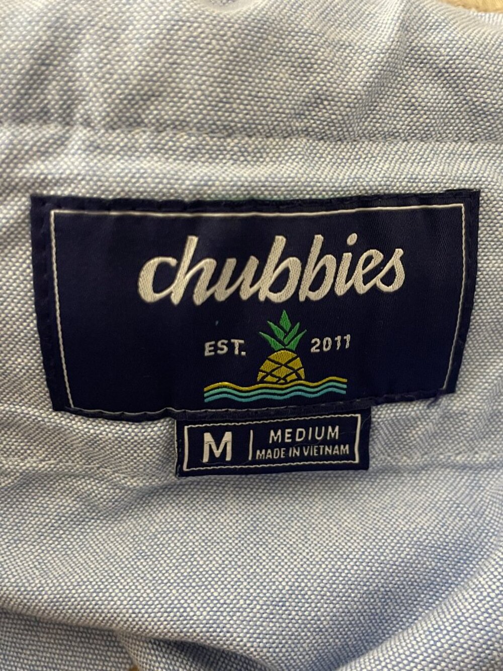 Chubbies The Weekend Has Arrived Khaki Shorts 5.5” Inseam Men's M Tan Golf! - Picture 5 of 5